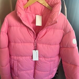 jillian harris noize puffer jacket pink L